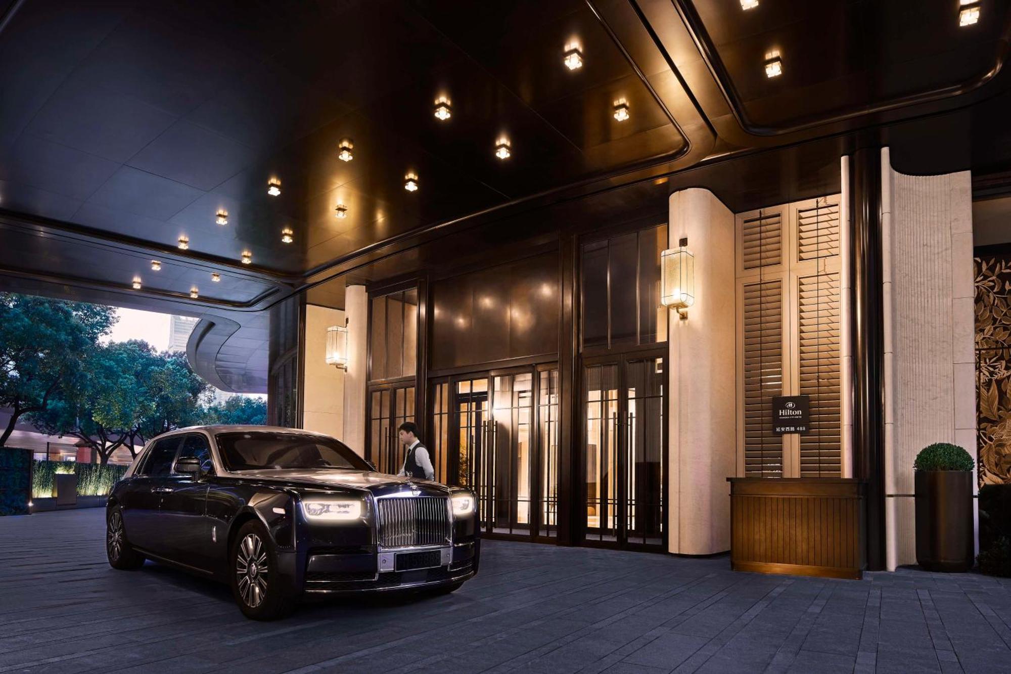 Hilton Shanghai City Center -Steps From Iconic Landmarks Wukang Mansion And Jing'An Temple Exteriör bild